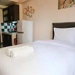 Homey And Cozy Studio Room At Suites @Metro Apartment By Travelio