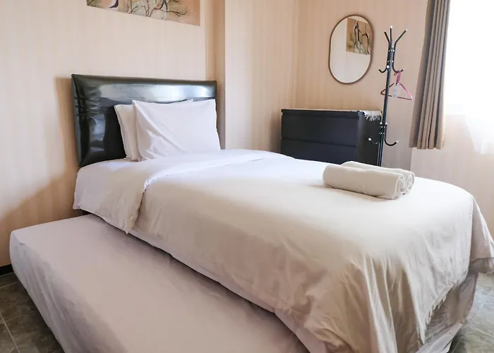 Homey And Cozy Studio Room At Suites @Metro Apartment By Travelio